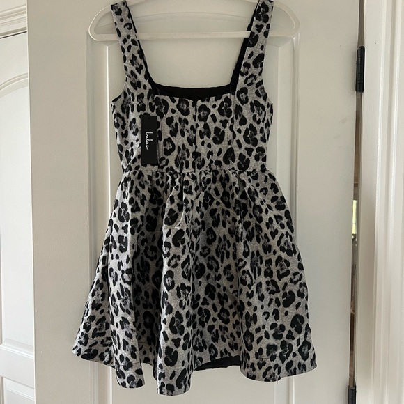 Leopard print mini dress - Picture 2 of 3